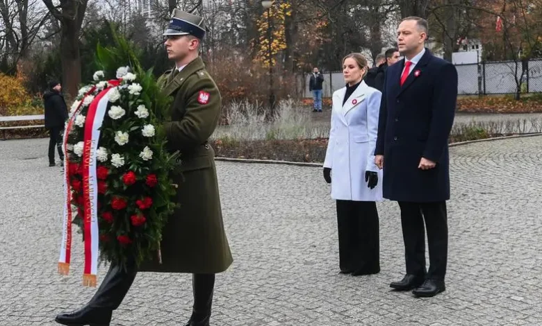 Narodowe Święto Niepodległości. Para prezydencka złożyła wieńce przed pomnikami Ojców Niepodległości
