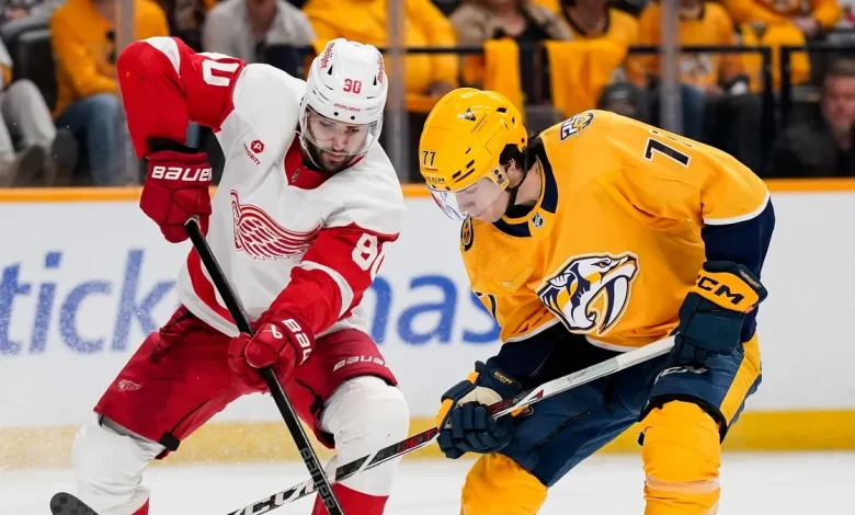 Nashville Predators vs Detroit Red Wings live updates, how to watch