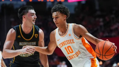 Nate Ament available, Bishop Boswell out for Tennessee basketball vs North Florida