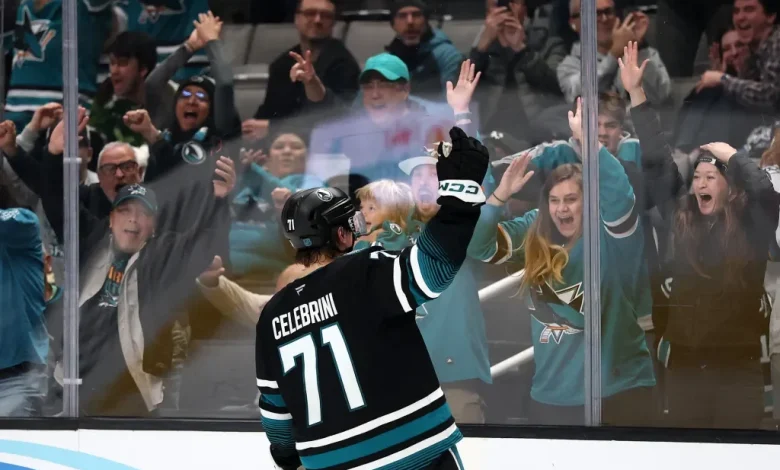 Nathan MacKinnon, Mackenzie Blackwood both see superstar potential in Sharks phenom Macklin Celebrini