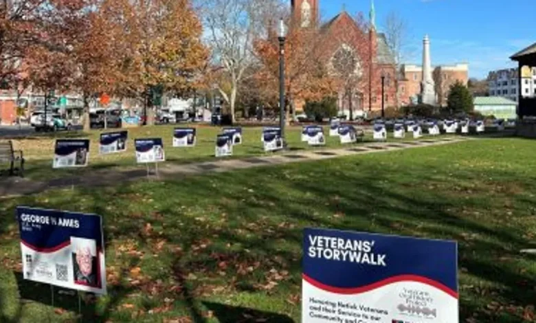 Natick MA Veterans’ Storywalk returns with more than 150 local stories