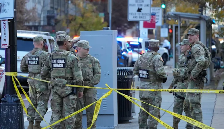 National Guard shooting Washington DC: Two members shot near White House, suspect in custody