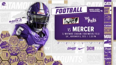 Nationally-Ranked Catamounts, Bears Meet on WCU’s Homecoming