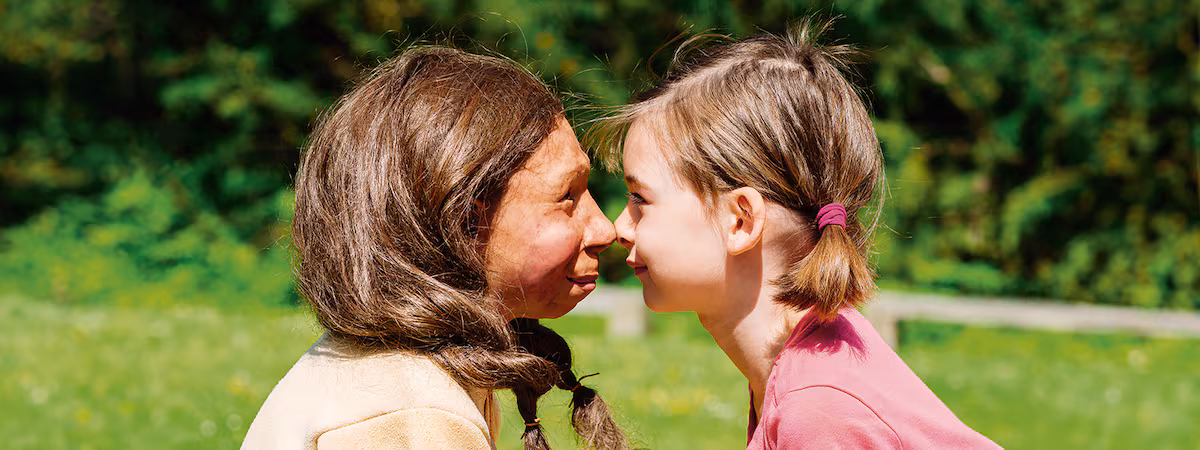 Neanderthals also kissed: A gesture of love that is 21 million years old