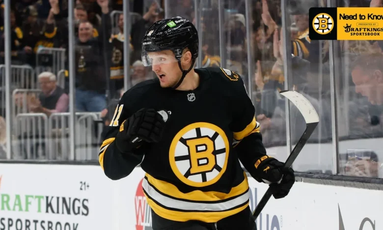 Need to Know: Bruins vs. Rangers