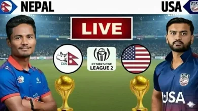 Nepal vs USA Live Score, ICC Cricket World Cup Qualifiers League 2: Latest Updates, Full Scorecard And Ball By Ball Commentary