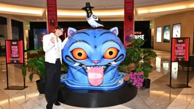 Netflix House opens its doors with ‘Wednesday,’ ‘Emily in Paris’ and ‘KPop Demon Hunters’ stars on hand to celebrate