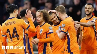 Netherlands 4-0 Lithuania: Dutch win to clinch World Cup place