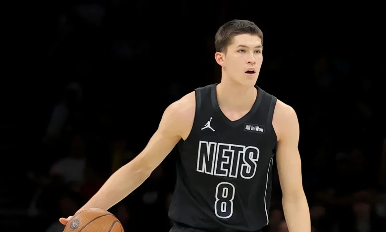 Nets Rookie Egor Demin Posts Career-High vs. 76ers