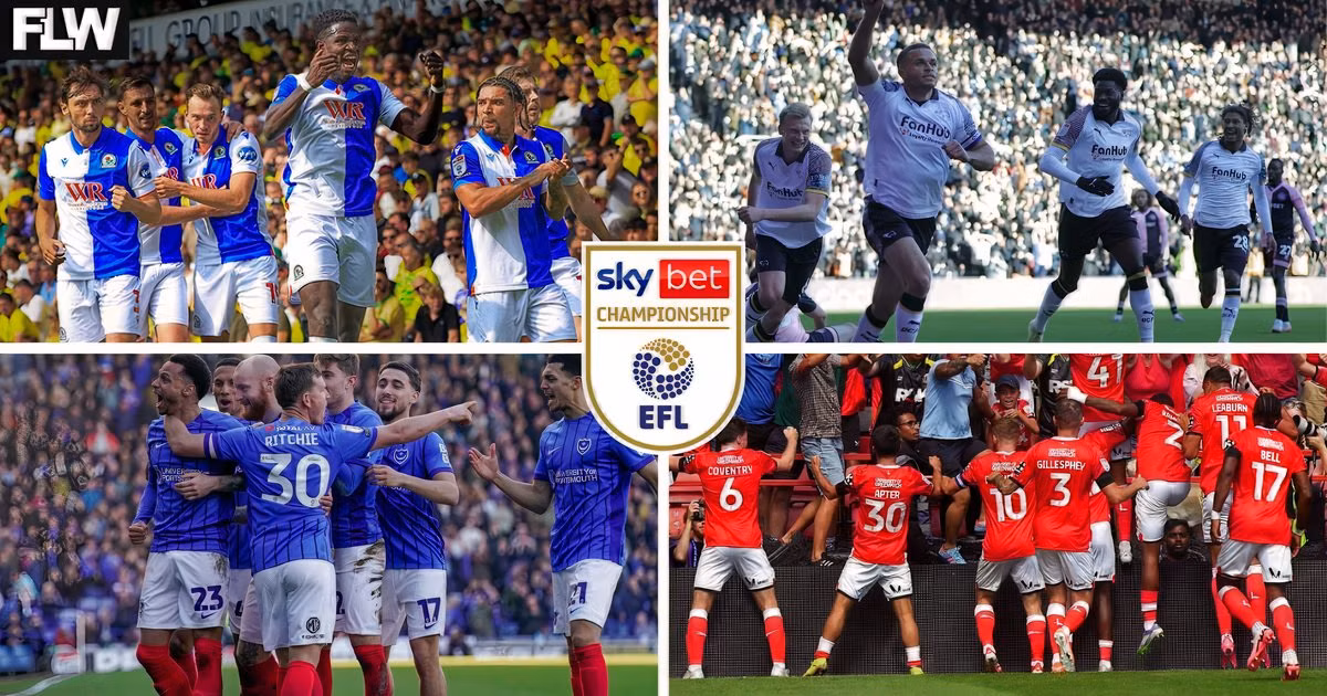 New: AI reveals the 10 most likely teams to be relegated in the EFL Championship