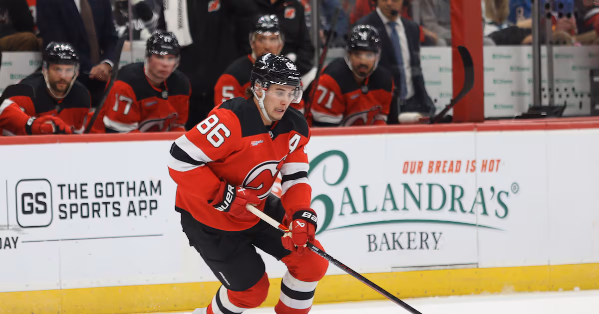 New Jersey Devils F Jack Hughes out with non-hockey hand injury