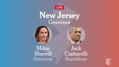 New Jersey Governor Election Results 2025: Jack Ciattarelli, Mikie Sherrill