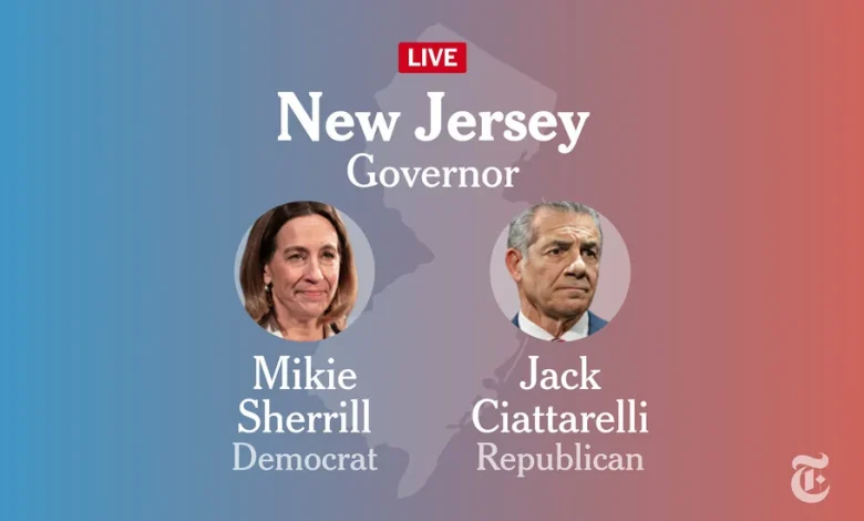 New Jersey Governor Election Results 2025: Jack Ciattarelli, Mikie Sherrill