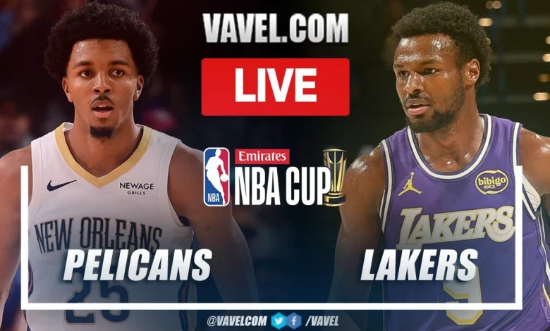 New Orleans Pelicans vs Los Angeles Lakers LIVE Score Updates: Lakers dominate the game (77-95)