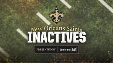 New Orleans Saints inactives for Atlanta Falcons game | 2025 NFL Week 12
