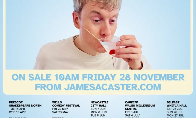 New Tour For James Acaster next year.