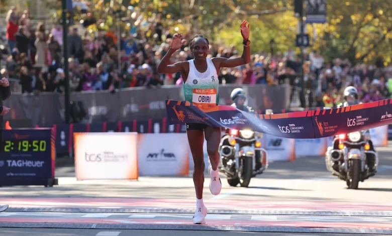 New York City Marathon 2025: Hellen Obiri breaks course record in second NYC win