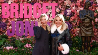 New statue of Bridget Jones joins other film icons in London’s Leicester Square