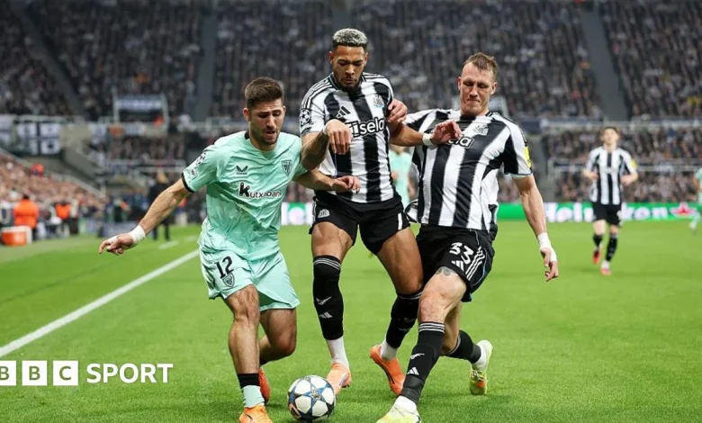 Newcastle United vs Athletic Club: UEFA Champions League stats & head-to-head