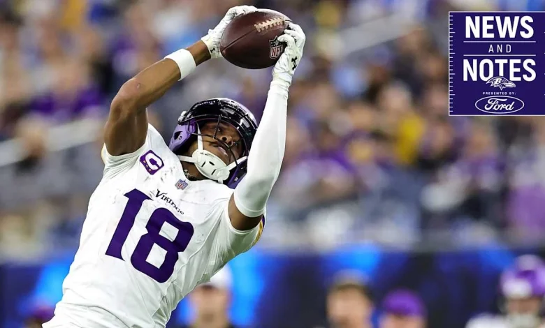 News & Notes: How Nate Wiggins and the Ravens Plan for Justin Jefferson