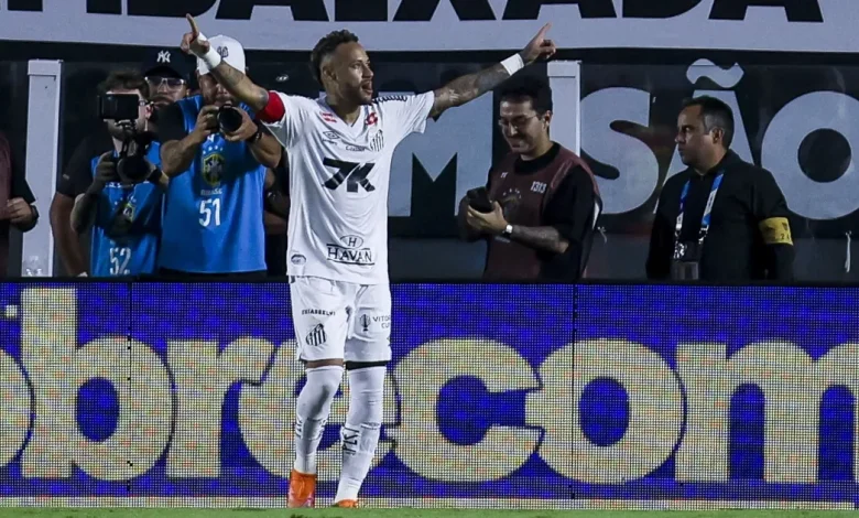 Neymar marca, Santos vence o Sport e deixa o Z4 do Brasileirão