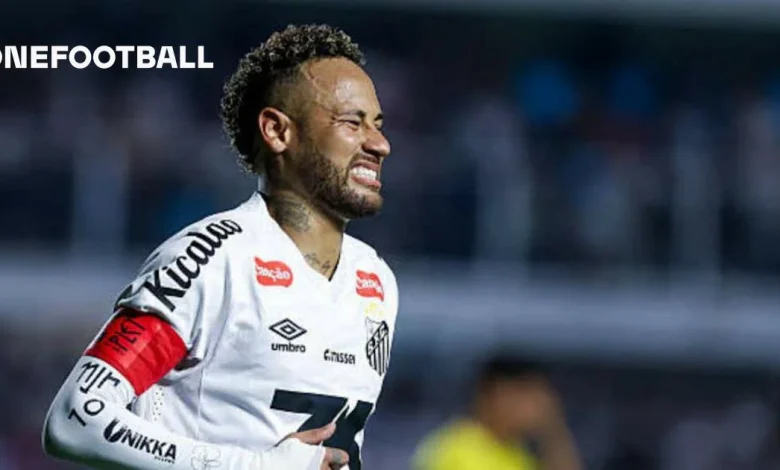 Neymar y su calvario con las lesiones; baja con Santos