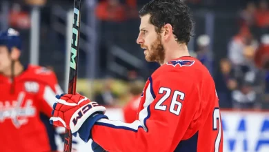 Nic Dowd, Tom Wilson, and Connor McMichael’s availability against Blue Jackets ‘to be determined’