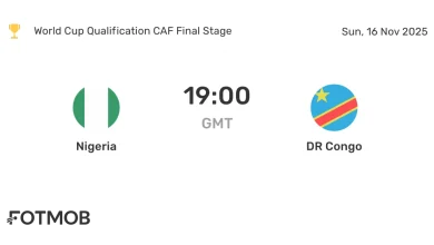 Nigeria vs DR Congo - live score, predicted lineups and H2H stats