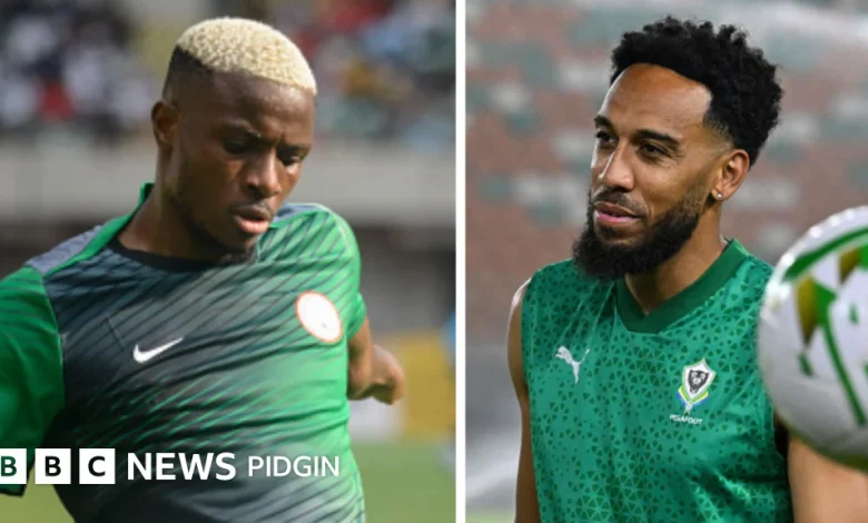 Nigeria vs Gabon: Osimhen, Aubameyang go jam for 2026 Africa World Cup qualifying play-offs match for Morocco