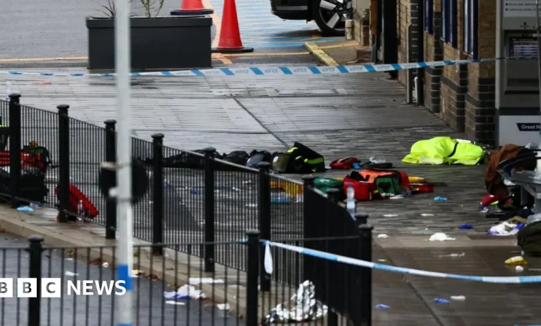 Nine people with life-threatening injuries after mass stabbing on train in Cambridgeshire