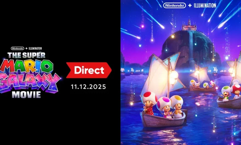 Nintendo Direct featuring first Super Mario Galaxy Movie trailer dated for November 12, 2025 | News-in-brief