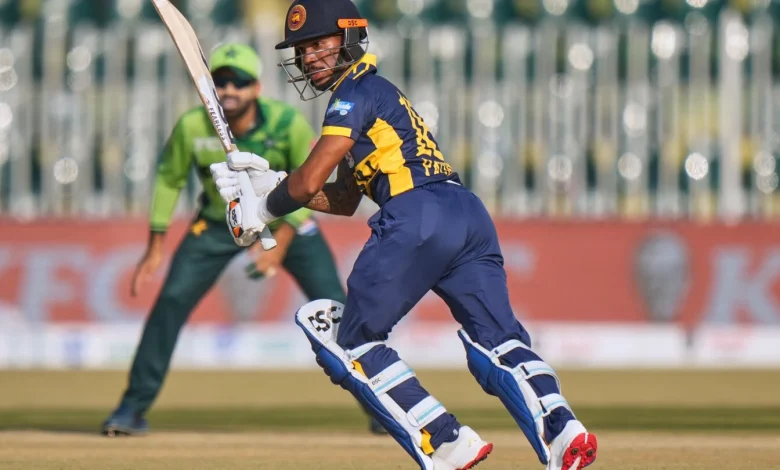 Nissanka’s unbeaten 98 earns Sri Lanka first win in T20 tri-series