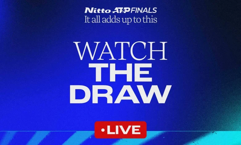 Nitto ATP Finals Draw Stream 2025 | Nitto ATP Finals | Tennis