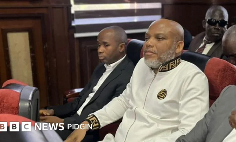 Nnamdi Kanu found guilty: Justice James Omotosho call Ipob leader international terrorist, find Kanu guilty of terrorism