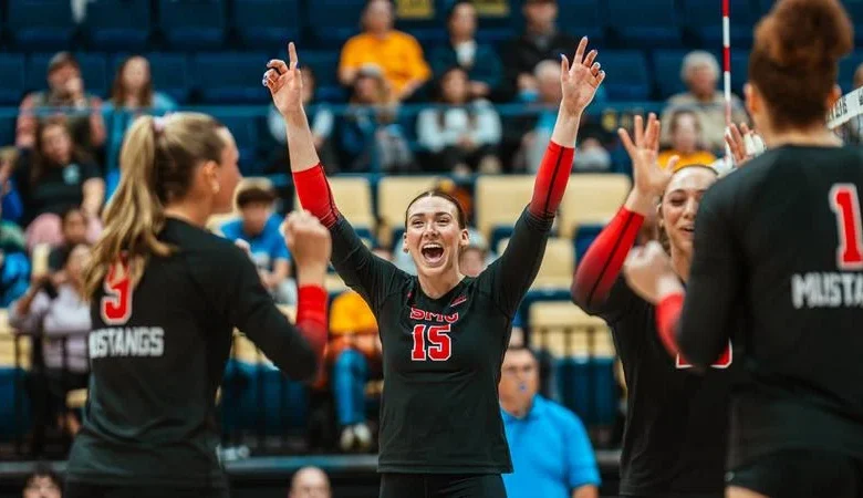 No. 10 Mustangs Sweep California in Berkeley