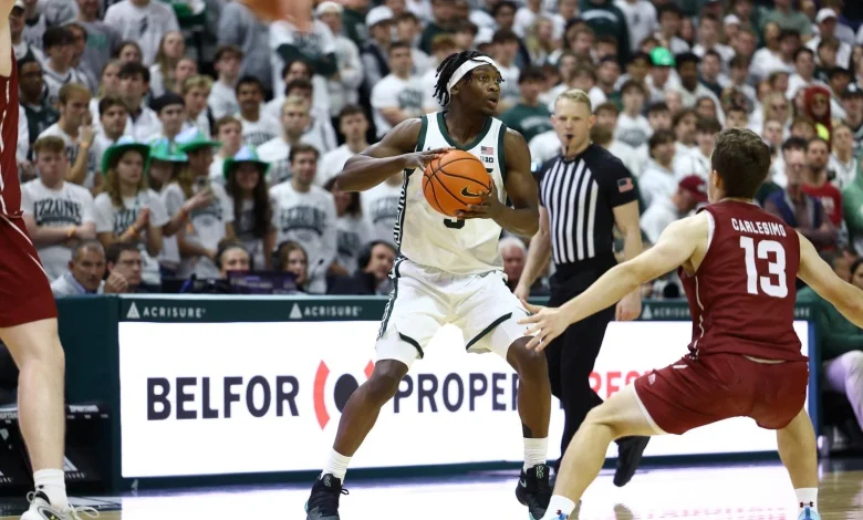No. 17 Michigan State Faces East Carolina in Fort Myers Tip-Off on Tuesday Afternoon