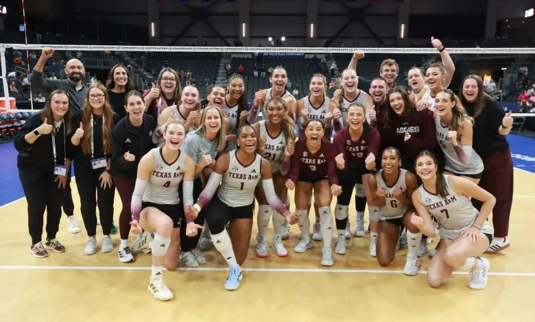 No. 2 Seed Volleyball Sweeps No. 15 Seed Vanderbilt to Book Spot in SEC Tournament Semifinals