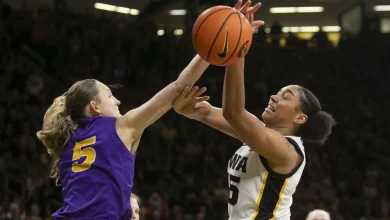 No. 21 Iowa at UNI women's basketball glance: Time, TV, notes