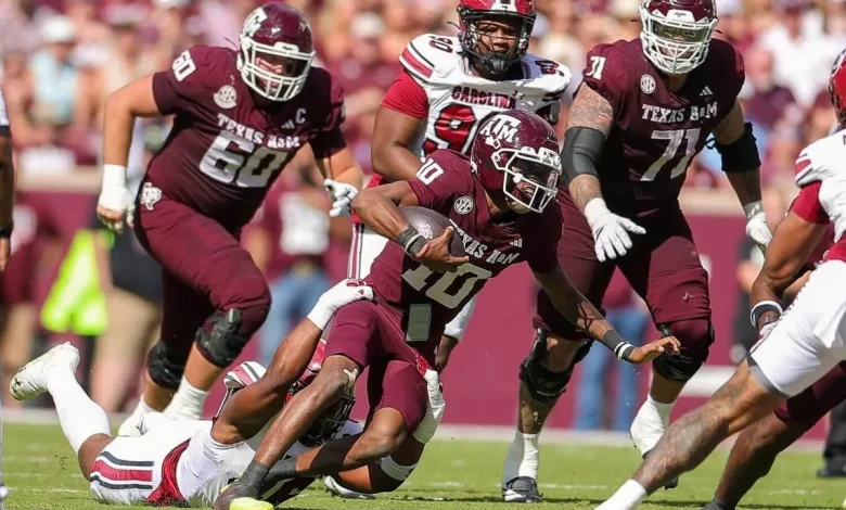 No. 3 Texas A&M erases 27-point halftime hole to stay unbeaten via South Carolina collapse - The Athletic