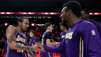 No Big 3, no problem: Nick Smith Jr. helps lead Lakers to win over Portland