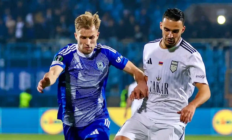 Noa falls to Sigma in the UEFA Conference League