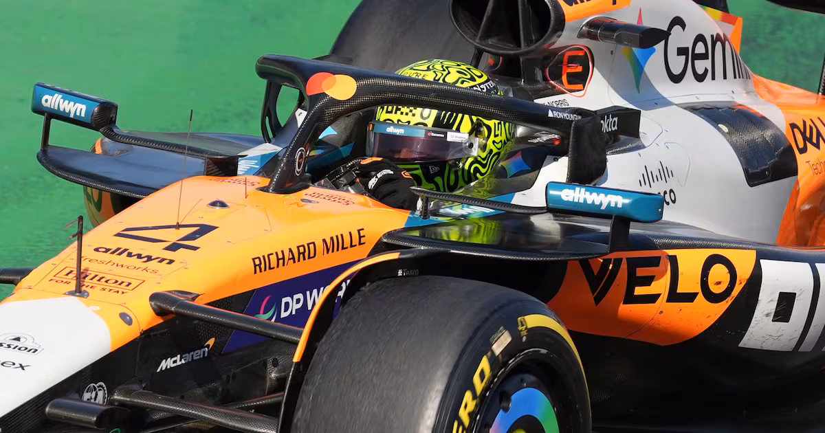 Norris on pole in sprint qualifying, Antonelli second at Brazilian Grand Prix