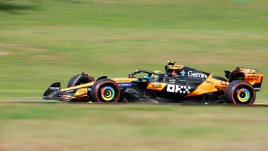 Norris takes pole in Brazil; Verstappen struggles