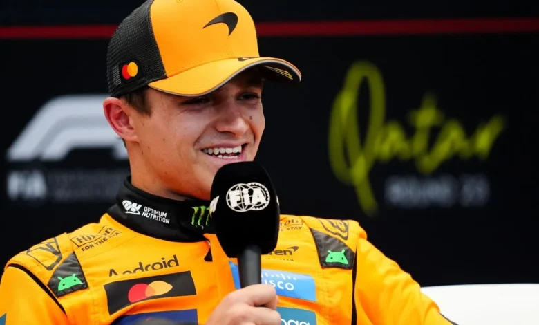 Norris welcomes Verstappen talking 'nonsense' over F1 title jibe