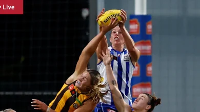 North Melbourne vs Hawthorn AFLW LIVE: Riddell, Burch keep Roos ahead of Hawks