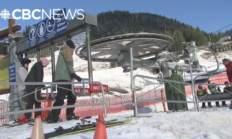 North Shore ski hills not ready for winter sports — despite Whistler Blackcomb opening