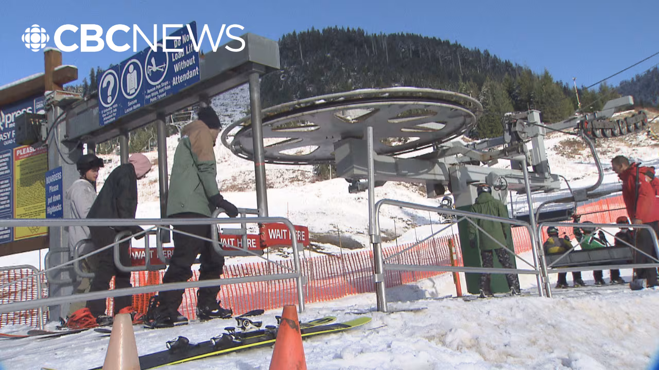 North Shore ski hills not ready for winter sports — despite Whistler Blackcomb opening