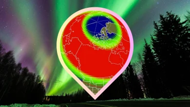 Northern lights may be visible in 21 US states tonight