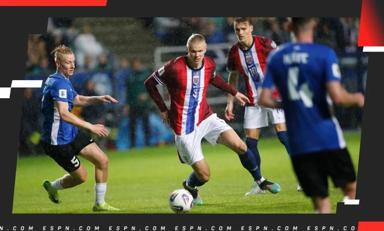 Noruega quiere sellar su clasificación al Mundial ante Estonia