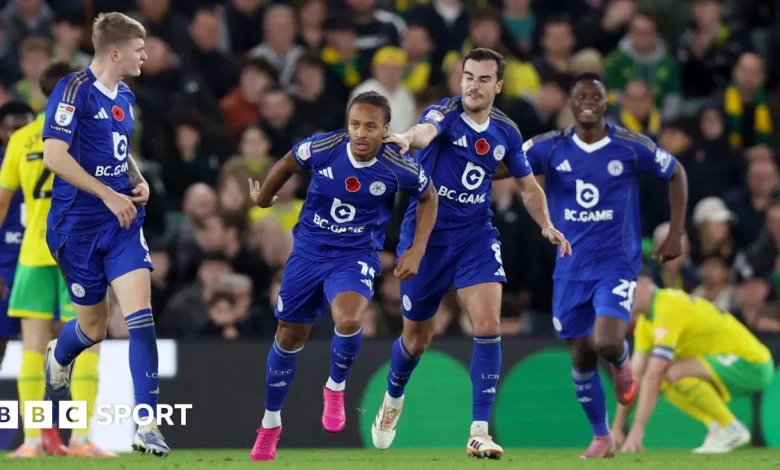 Norwich City vs Leicester City: Championship stats & head-to-head
